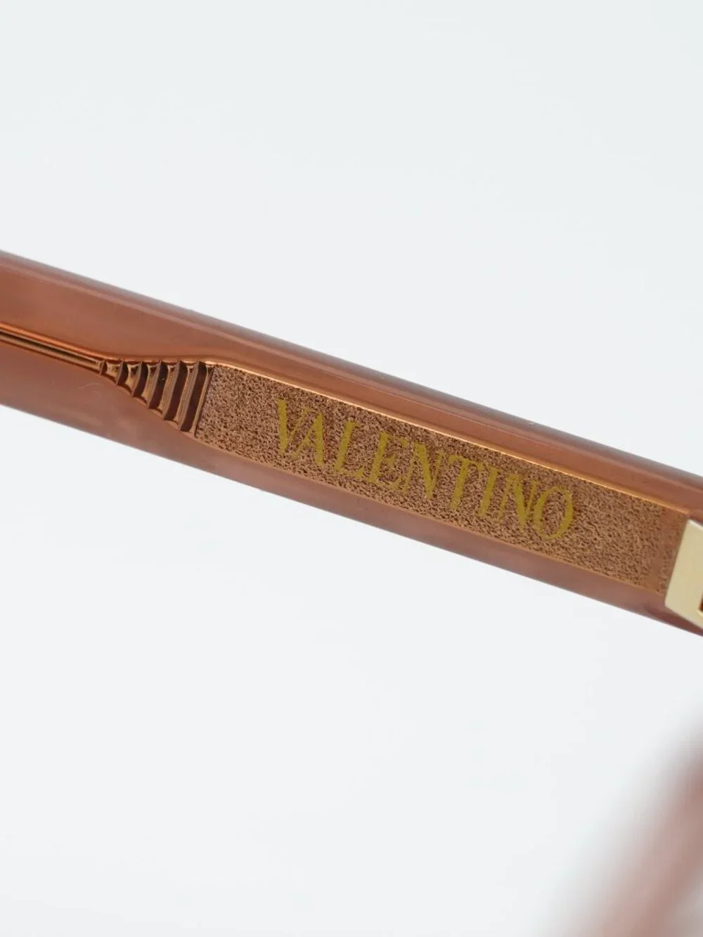Valentino VLX-185E Eyeglasses Pink with Stones 43mm Round Frame